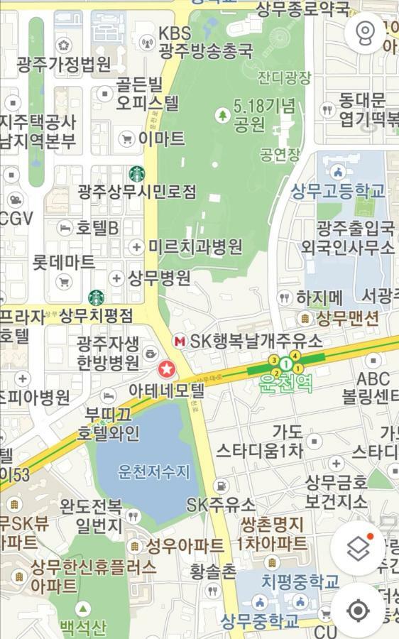 เอเธนี โมเต็ล Gwangju Metropolitan City ภายนอก รูปภาพ
